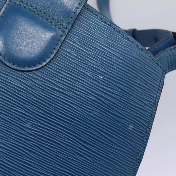 LOUIS VUITTON Epi Cluny Shoulder Bag Blue M52255 LV Auth ep8716 - Picture 13 of 16
